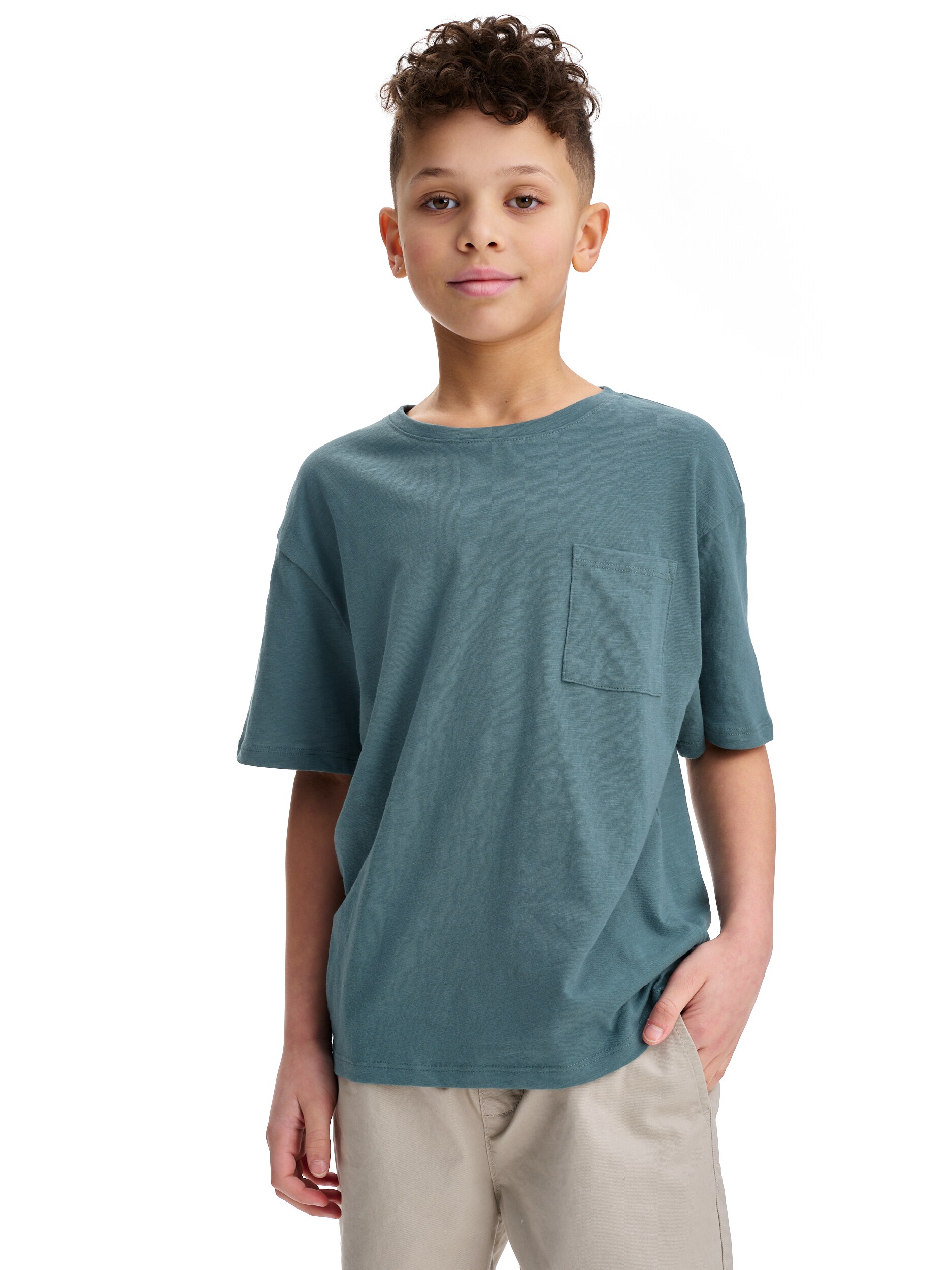 
TAKEOFF, 
Slub Pocket Tee Jr, 
Detail 1
