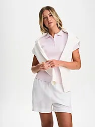 W OCEAN RIB PIQUE - BARELY PINK Model01 Small1x1