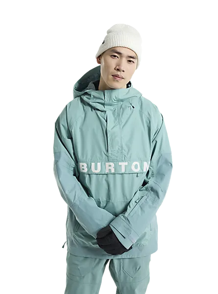 297100108103 BURTON M Frostner Anorak Jacket 297100108103 BURTON M Frostner Anorak Jacket Model01 Detail