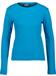 Basic-T L/S W - Turquise Standard Small1x1