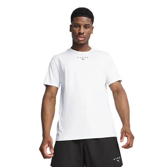 401746102102 PUMA M Puma X Hyrox Cloudspun Tee 401746102102 PUMA M Puma X Hyrox Cloudspun Tee Model01 Detail
