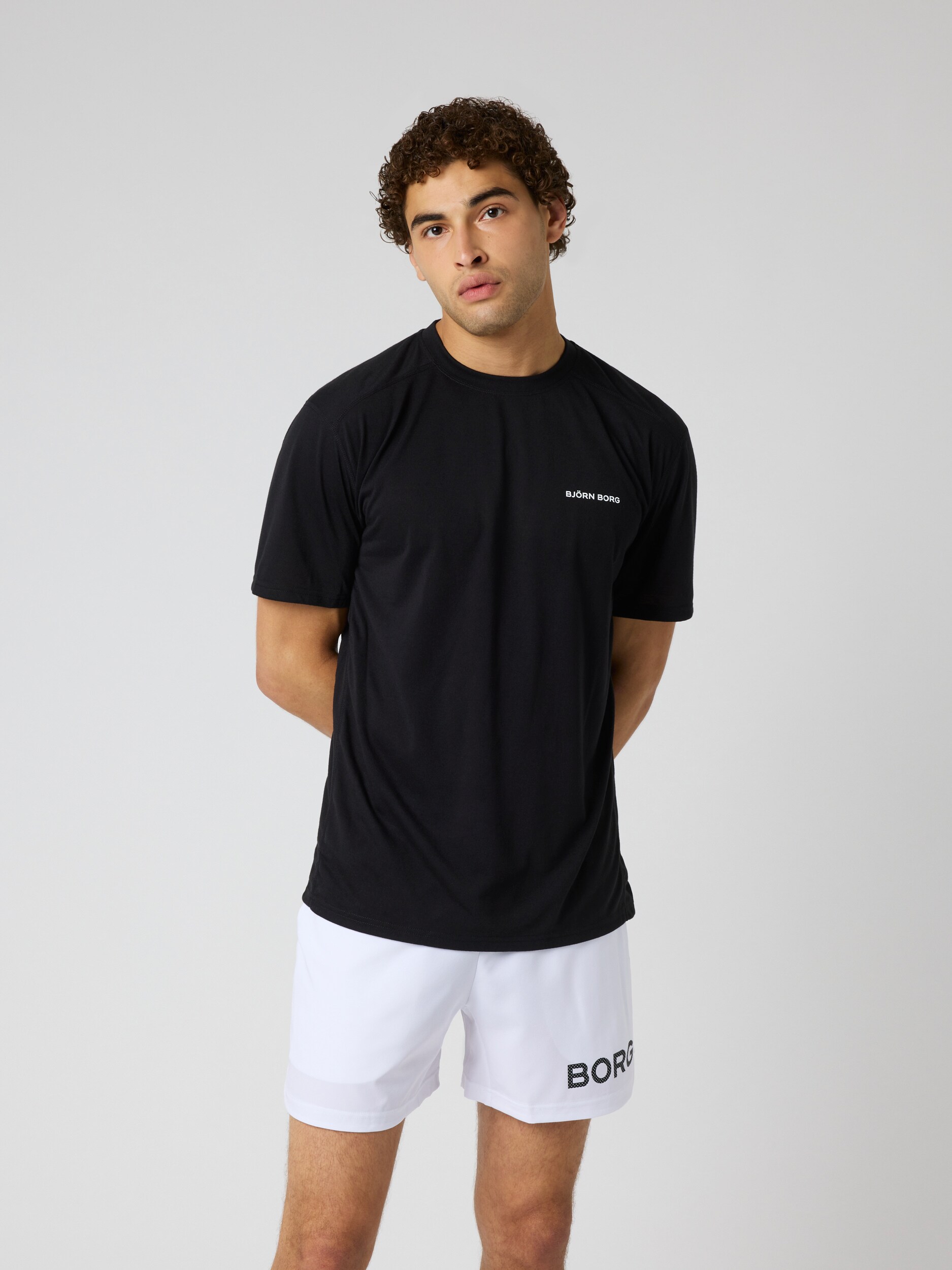 
BJ&Ouml;RN BORG, 
M BORG SOFT SPORTS T-SHIRT, 
Detail 1
