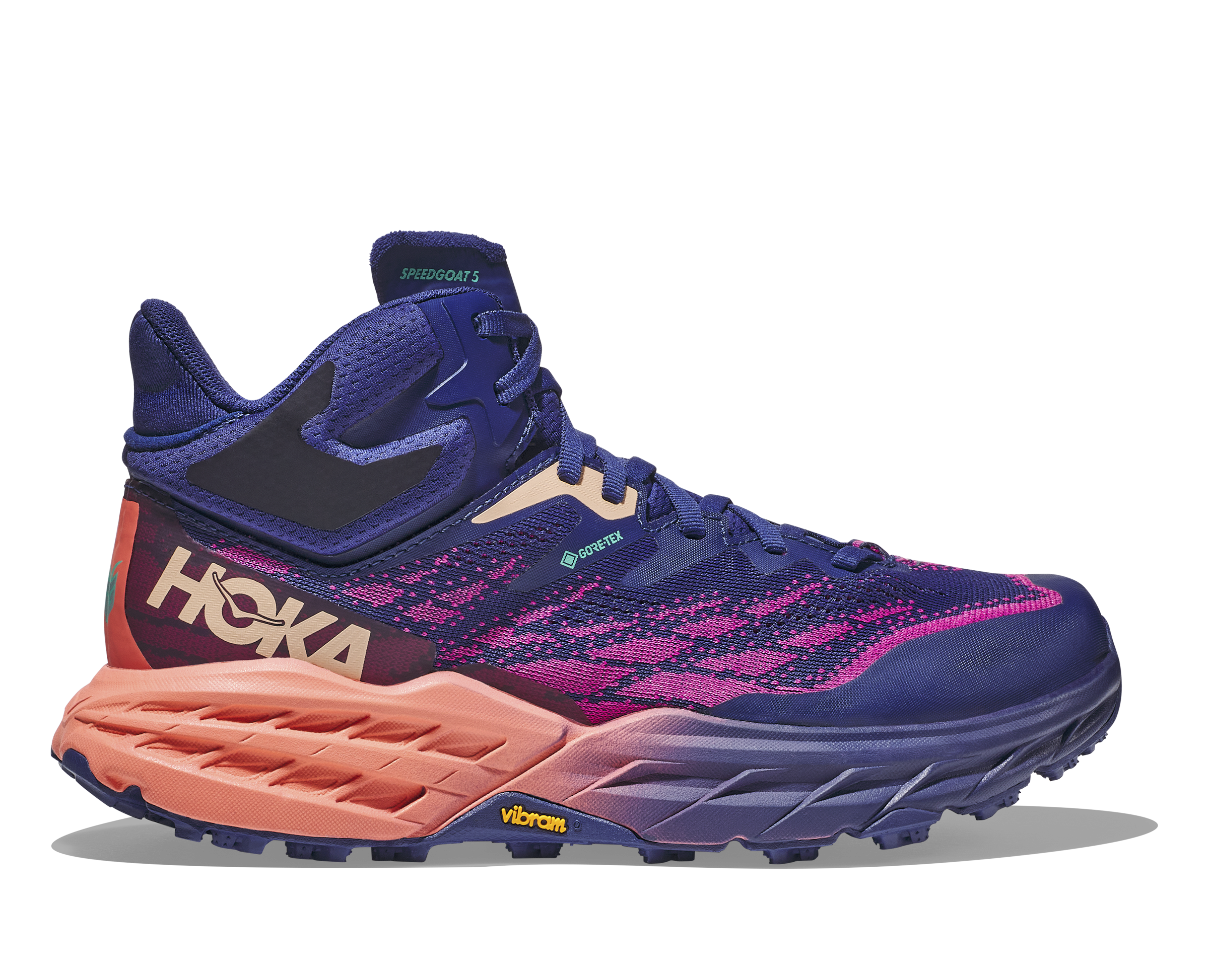 
HOKA, 
Speedgoat 5 Mid Gtx W, 
Detail 1
