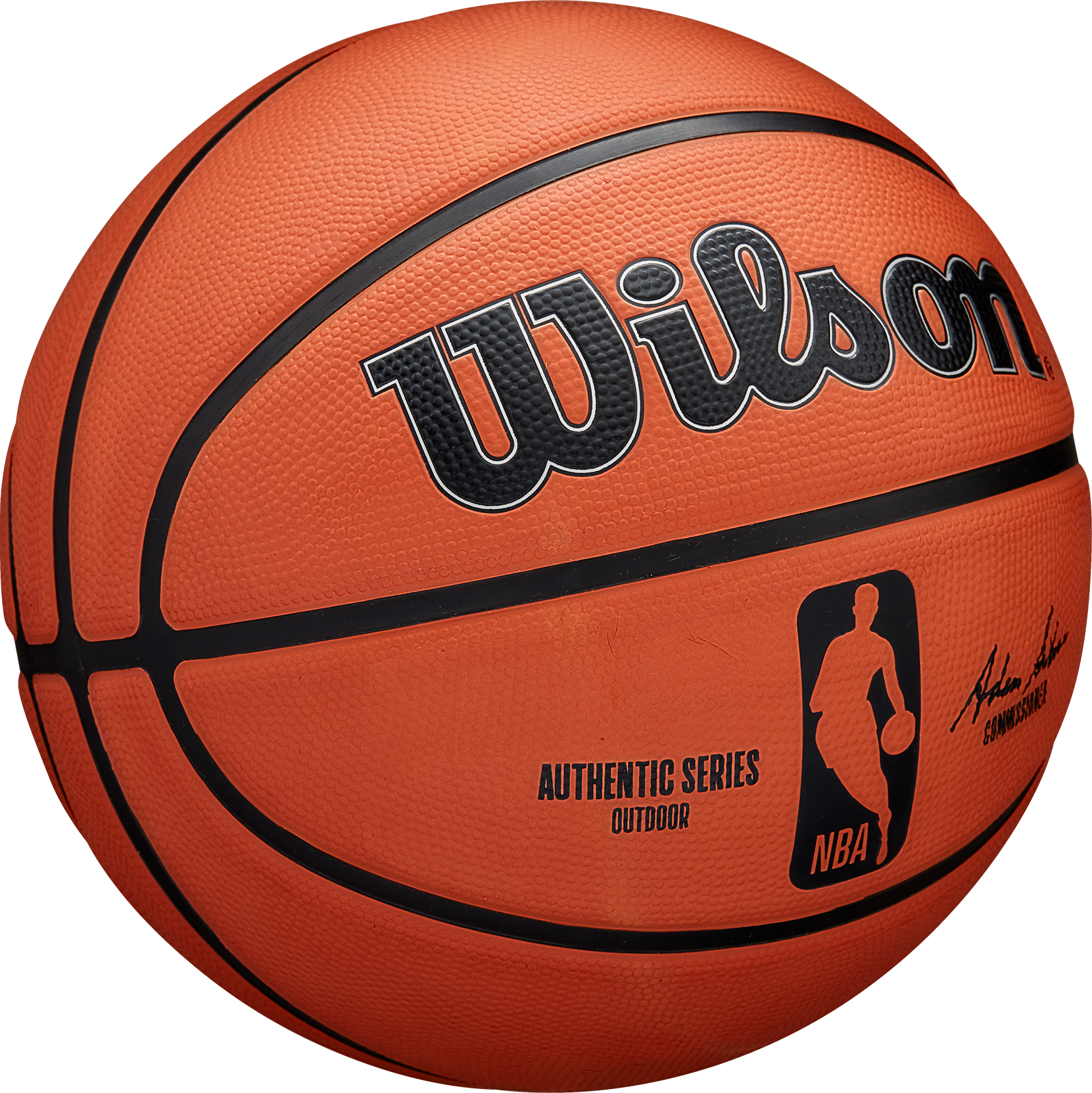 WILSON, NBA AUTHENTIC OUTD BSKT