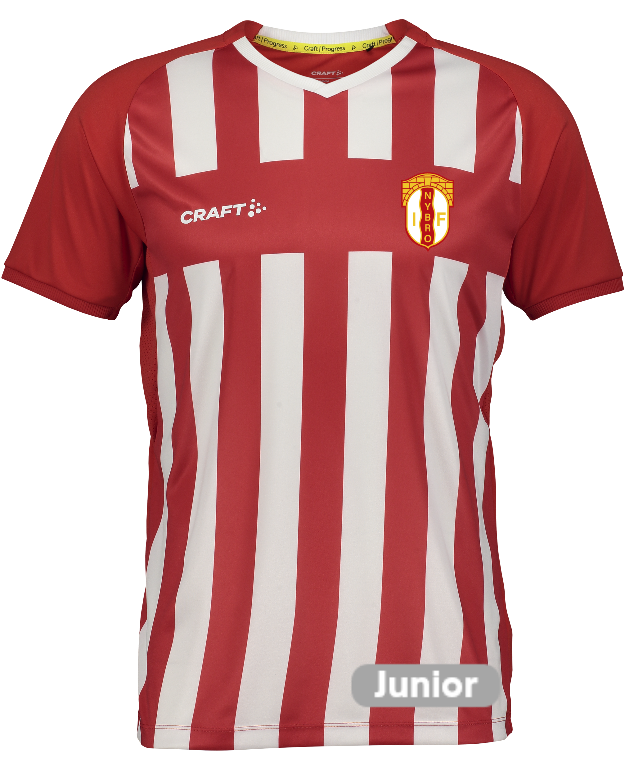 
CRAFT, 
Prog 2.0 Striped Jsy Jr, 
Detail 1

