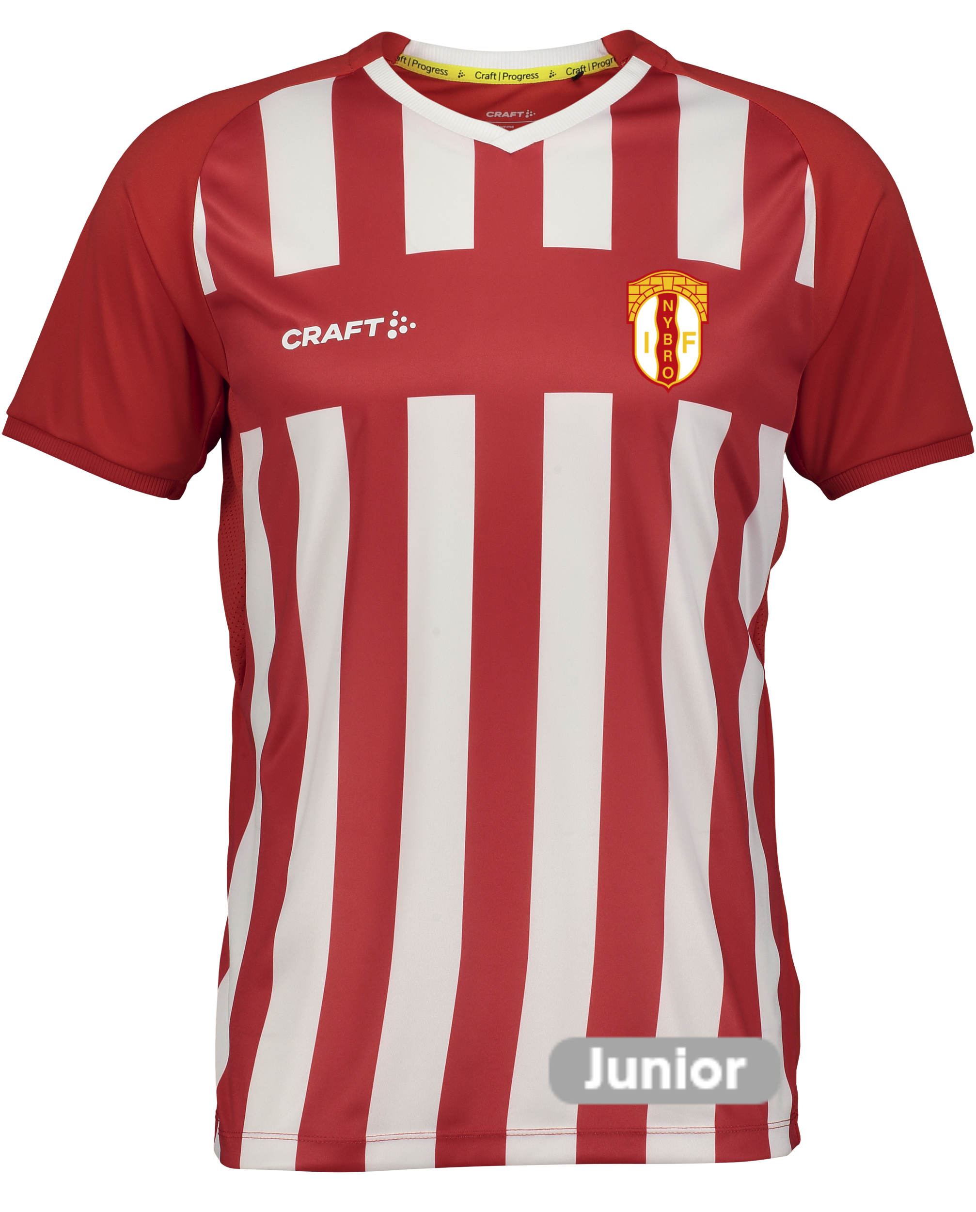 
CRAFT, 
Prog 2.0 Striped Jsy Jr, 
Detail 1
