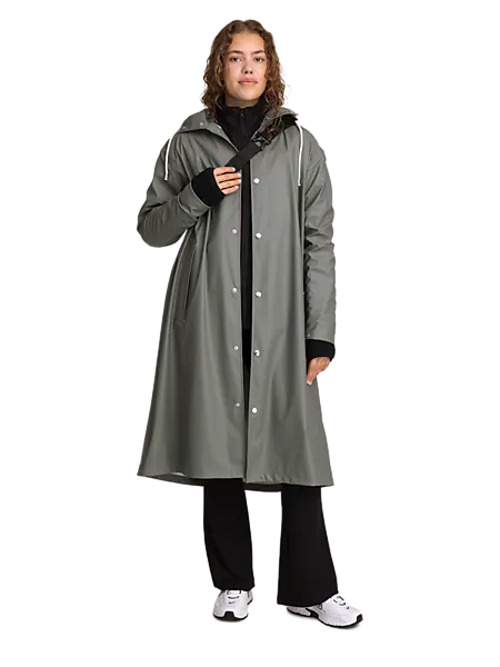 360203104101 EVEREST W Rain Coat Long 360203104101 EVEREST W Rain Coat Long Model01 Detail