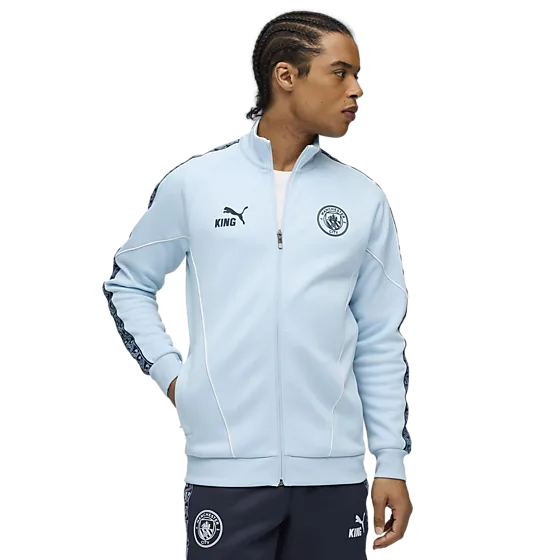 404029101102 PUMA Mcfc King Anthem Jacket 404029101102 PUMA Mcfc King Anthem Jacket Model01 Detail
