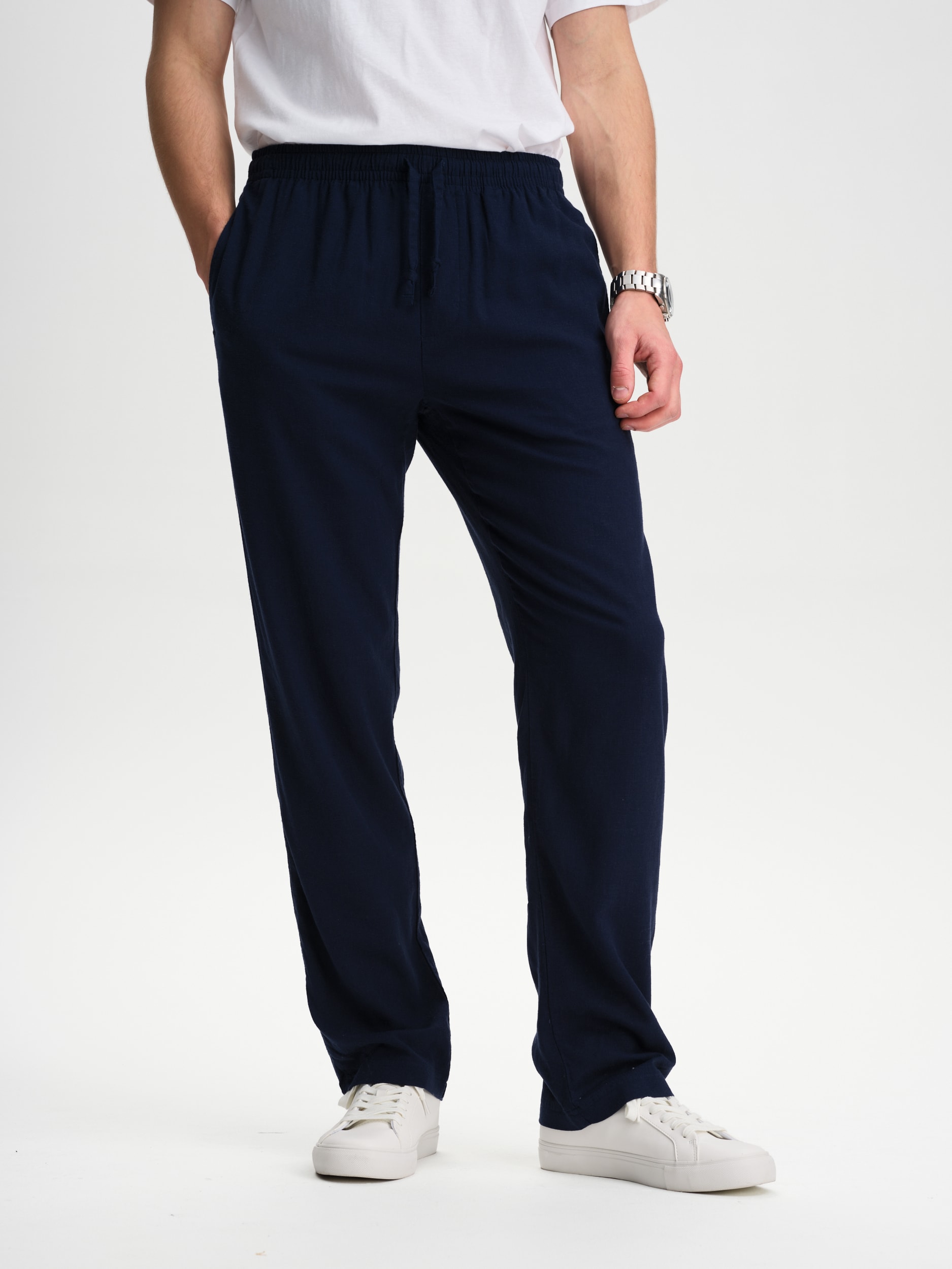 
RACE MARINE, 
M COAST LINEN PANT, 
Detail 1
