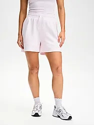 W SOFT HIGH SHORTS - PASTEL PINK Model01 Small1x1