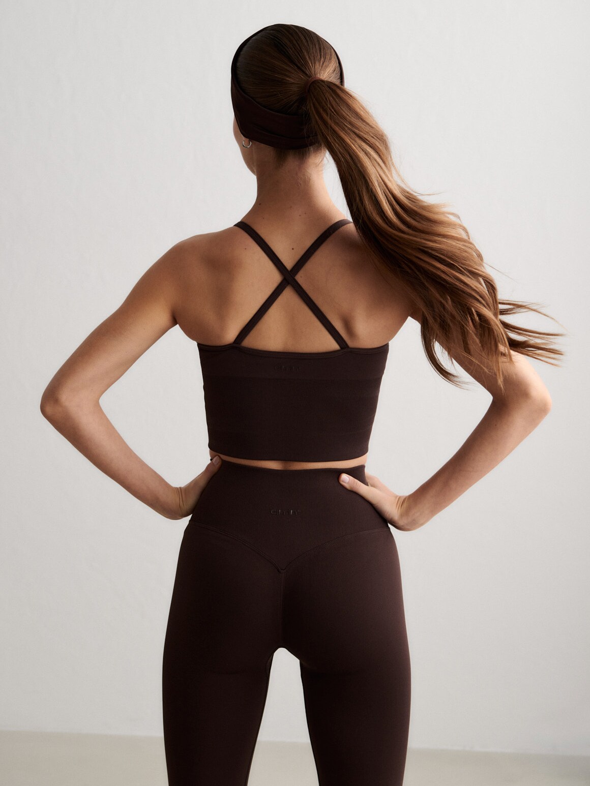 AIM&acute;N, Shape Seamless Cross Back Bralette