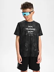 J BTS TRAIN TEE - STRUCTURE GREY Model01 Small1x1