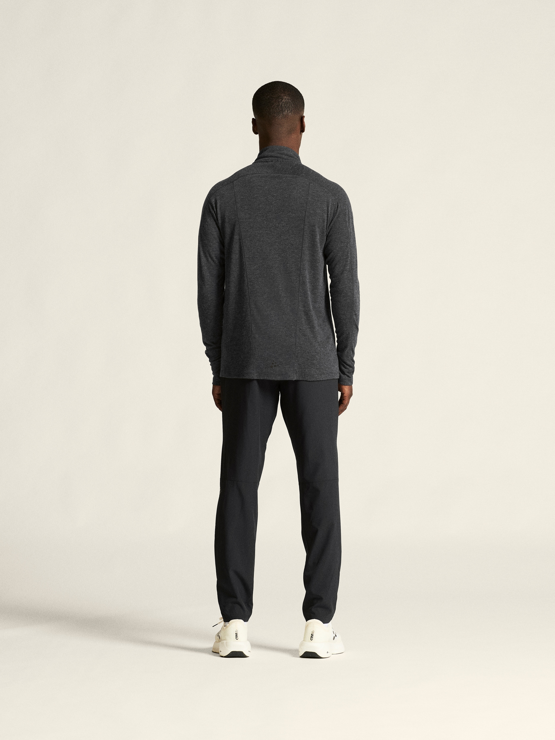 CRAFT, WOOL LS TEE M