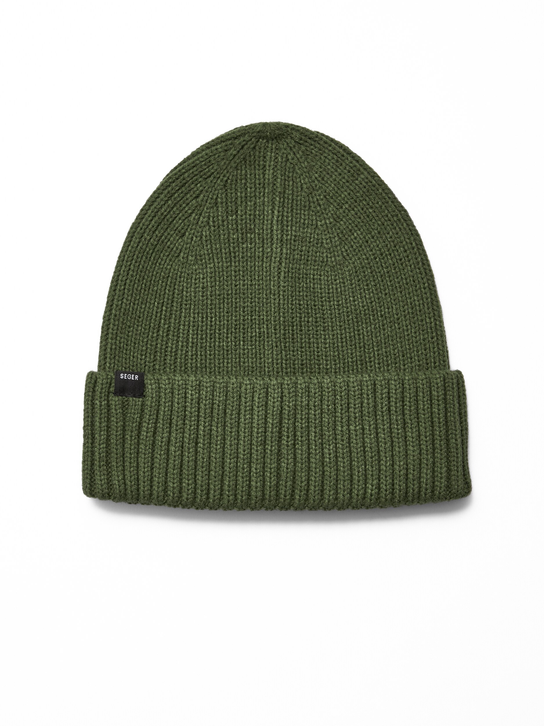 
SEGER, 
RIBBED BEANIE W EMBRODERY SR, 
Detail 1
