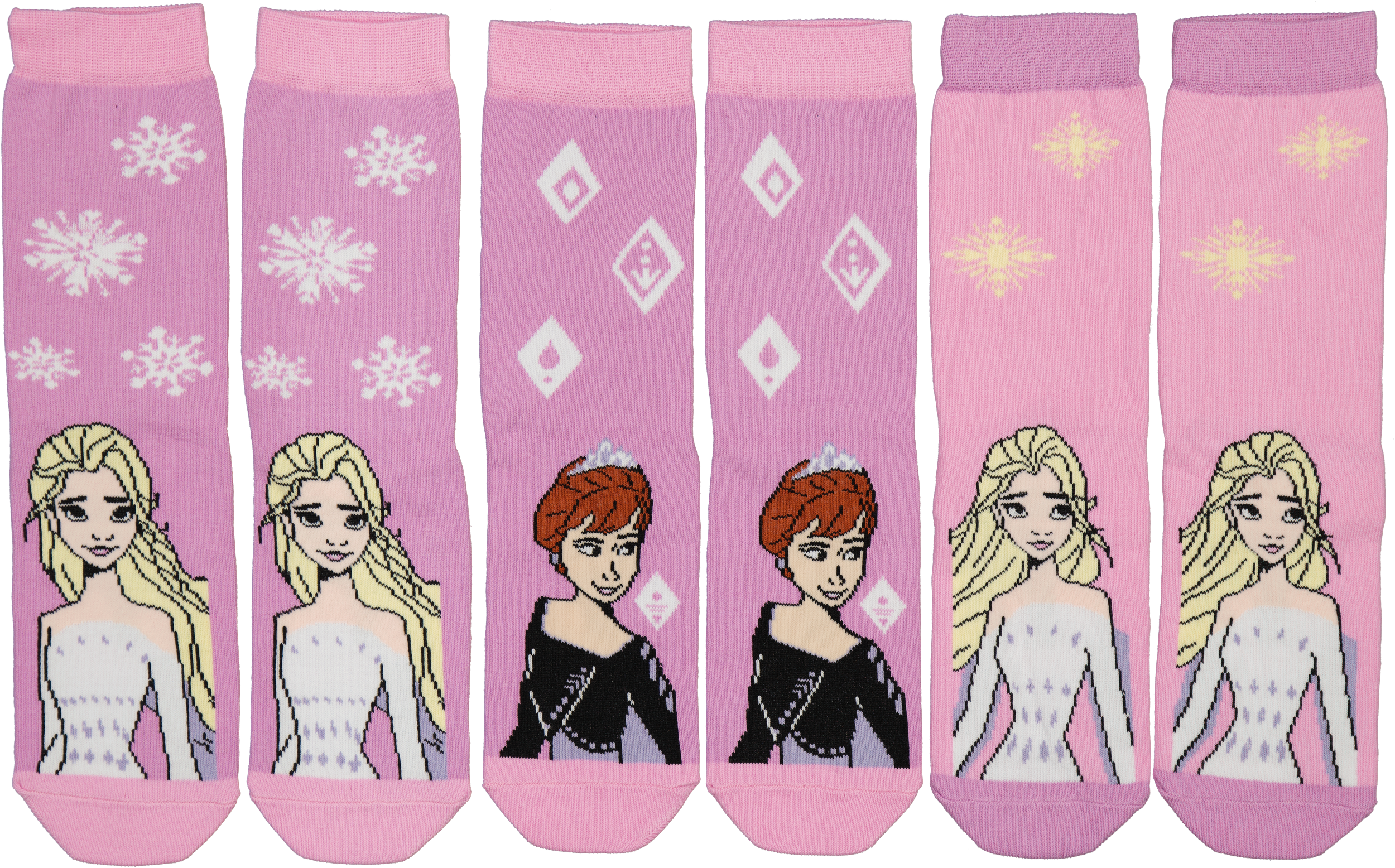 
DISNEY, 
Frozen 3P Socks Jr, 
Detail 1
