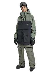 M Essential Anorak - Grey Green Model01 Small1x1