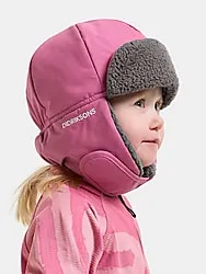 K BIGGLES CAP 7 - HEATHER PINK Model01 Small1x1