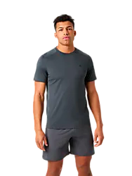 Ace Mesh Panel T-Shirt - Asphalt Model01 Small1x1