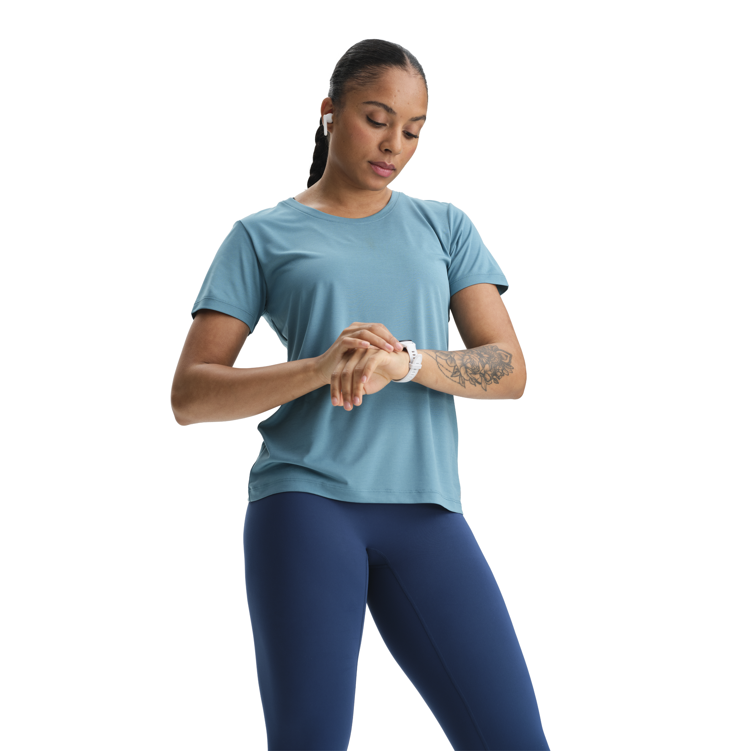 
SOC, 
W Run Tee, 
Detail 1
