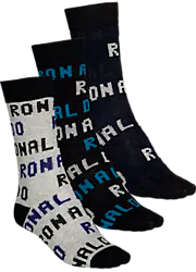 703838104101 CR7  Ronaldo Socks 3p Jr 703838104101 CR7 Ronaldo Socks 3p Jr  Standard Small1x1