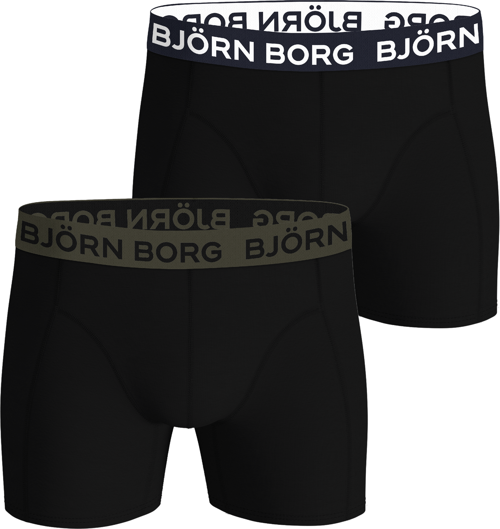 
BJ&Ouml;RN BORG, 
M Cotton Stretch Boxer 2p, 
Detail 1
