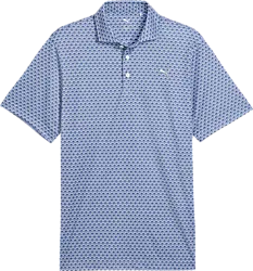 ROSE POLO - WHITE GLOW-NAVY Standard Small1x1