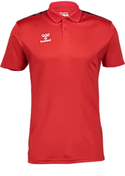 Authentic Functional Polo - True Red Standard Small1x1