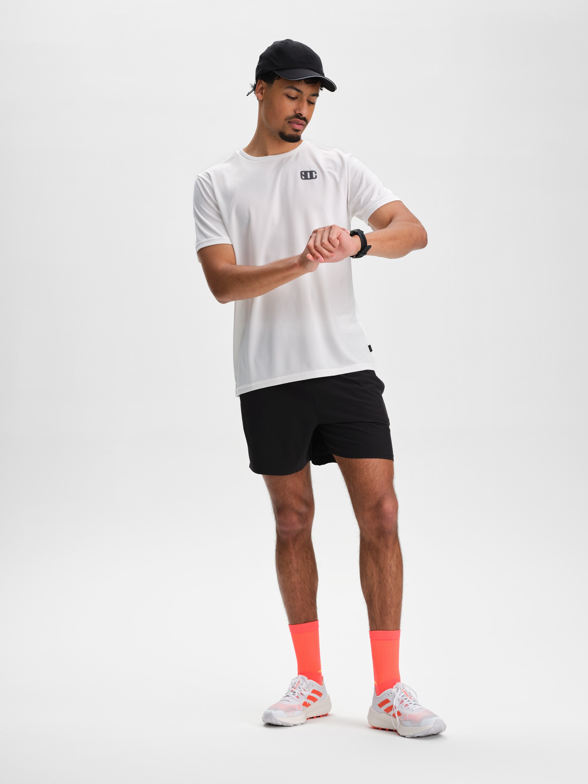 SOC, M Run Graphic Mesh Tee