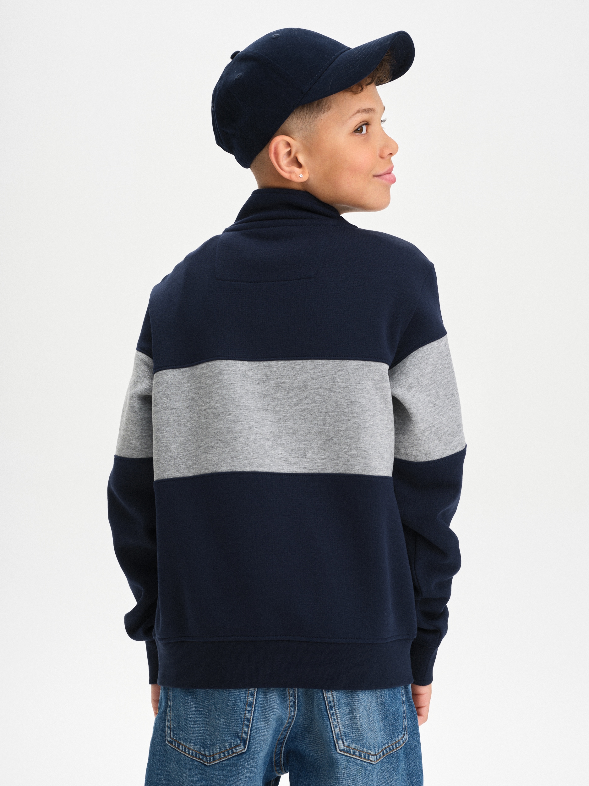 RACE MARINE, J RACE HALF ZIP