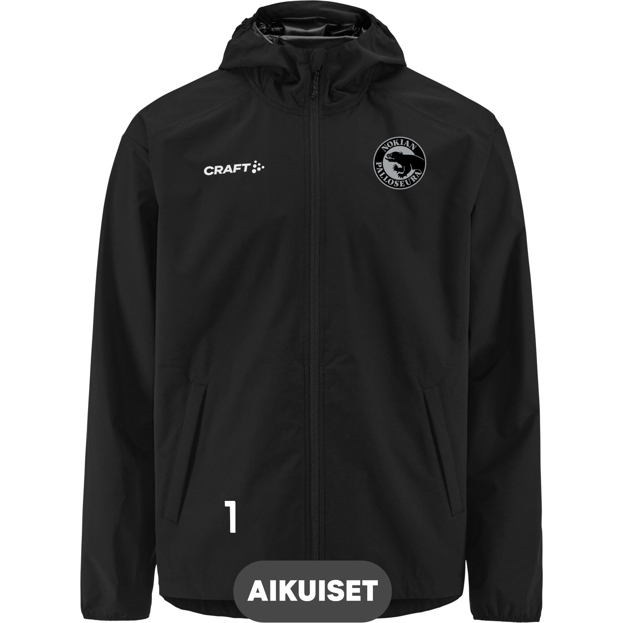 
CRAFT, 
SQUAD GO WEATHER JACKET, 
Detail 1
