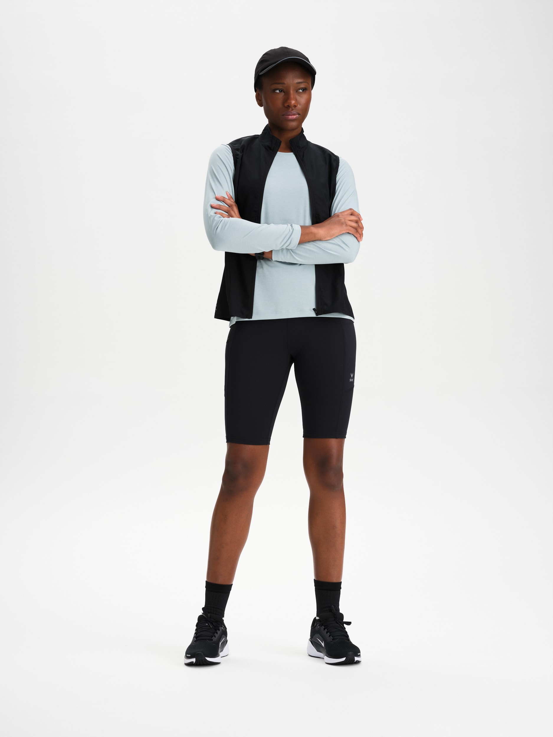 SOC, W Run Long Sleeve Top