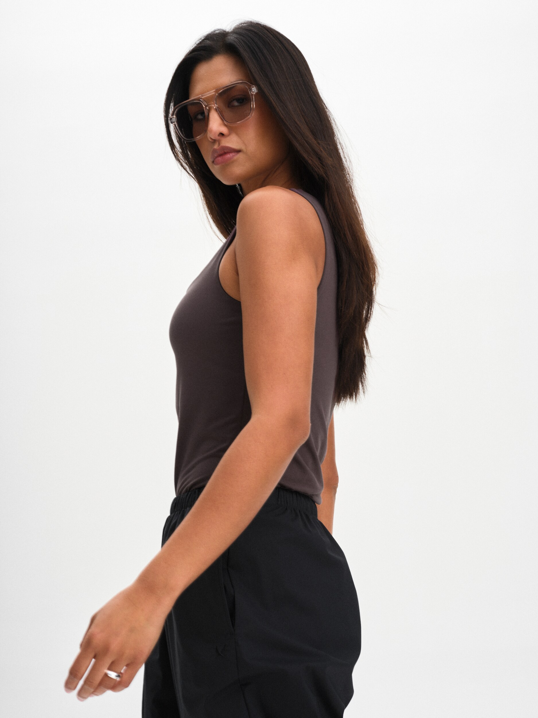 SOC, W Soft Square Singlet