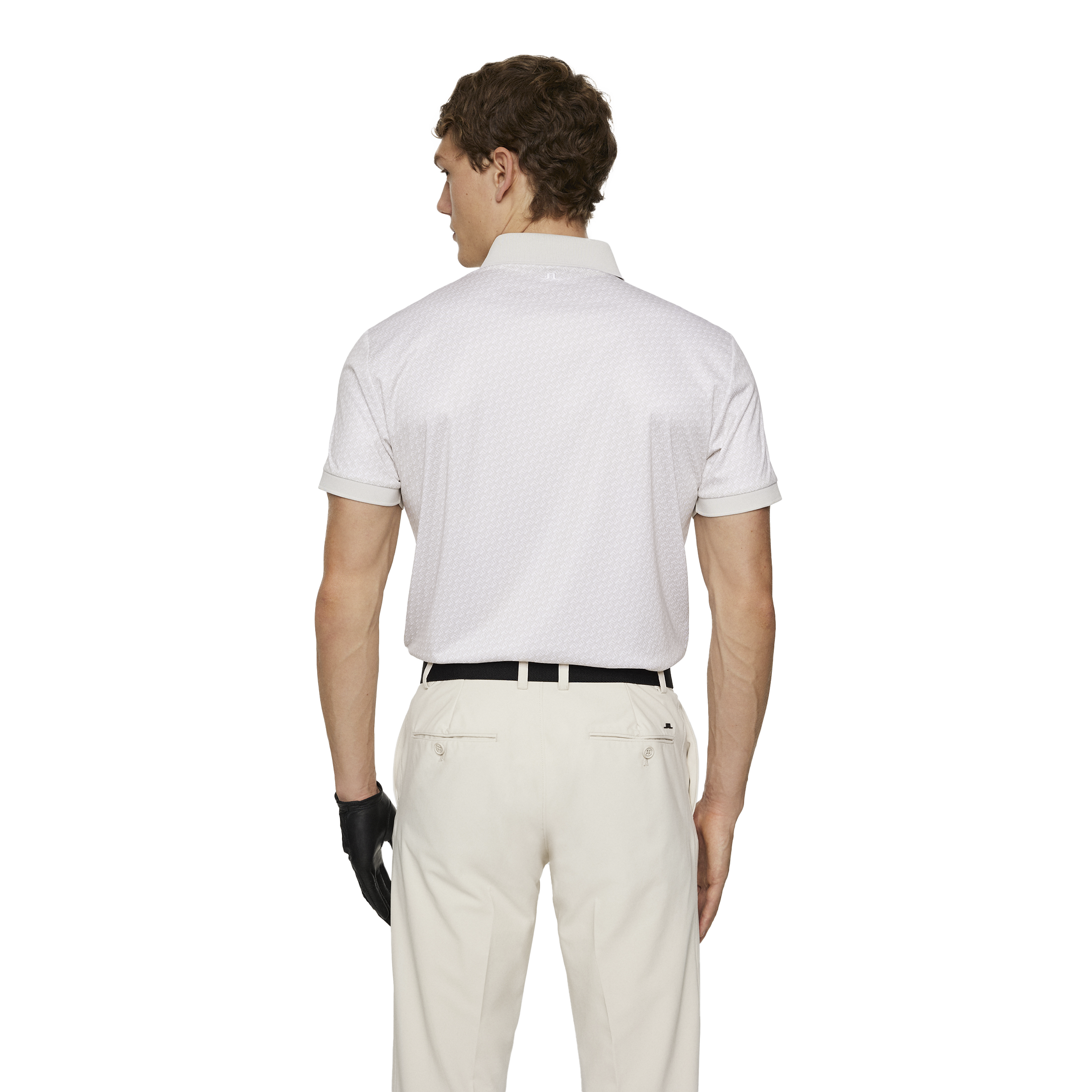 J LINDEBERG, M Tour Tech Print Polo