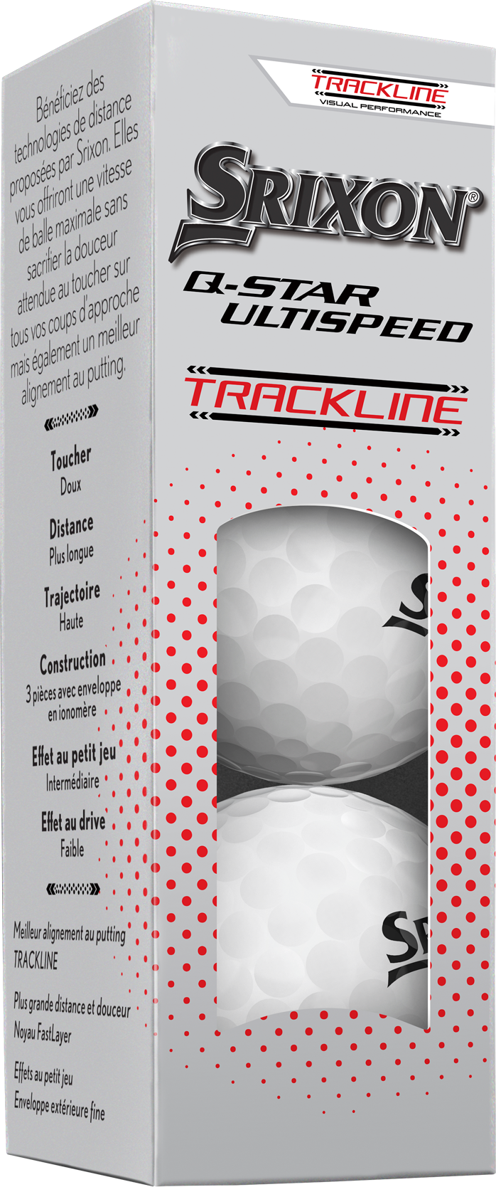 SRIXON, Q-STAR ULTISPEED TRACKLINE DZ