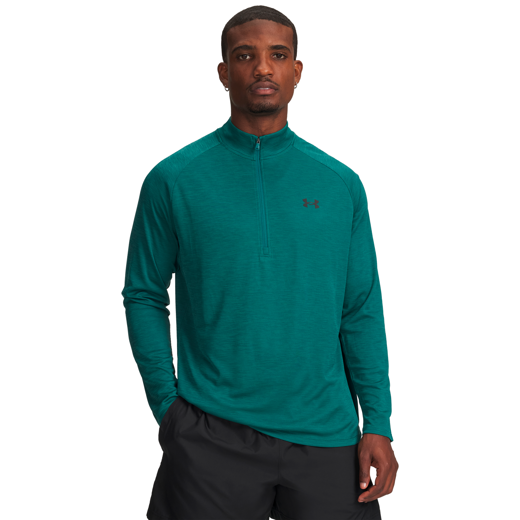 
UNDER ARMOUR, 
Ua Tech Textured &frac12; Zip, 
Detail 1
