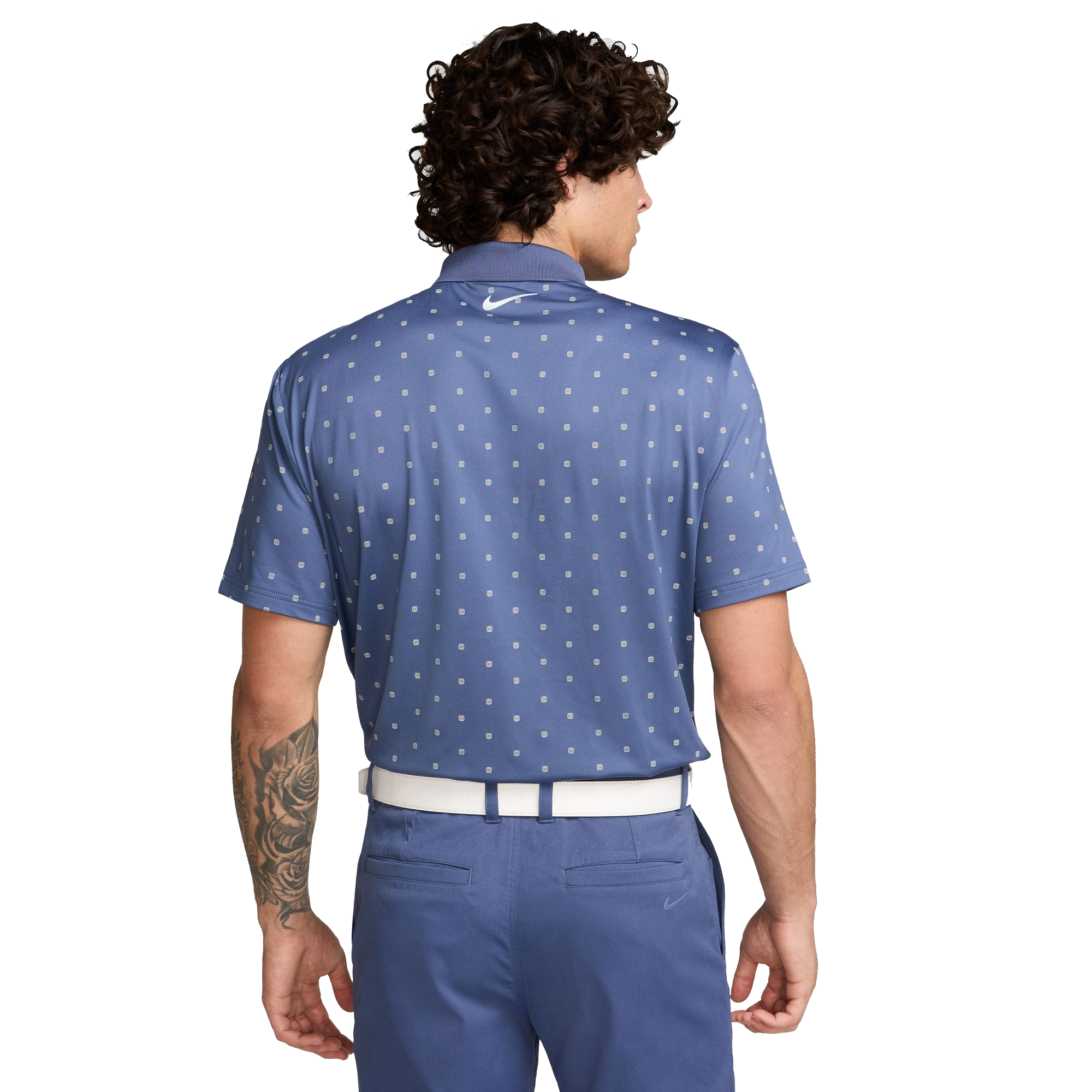 NIKE, M Df Tour Print Polo