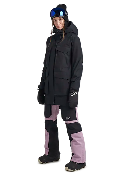 371583103104 COLOUR WEAR Gritty Parka W 371583103104 COLOUR WEAR Gritty Parka W Model01 Detail