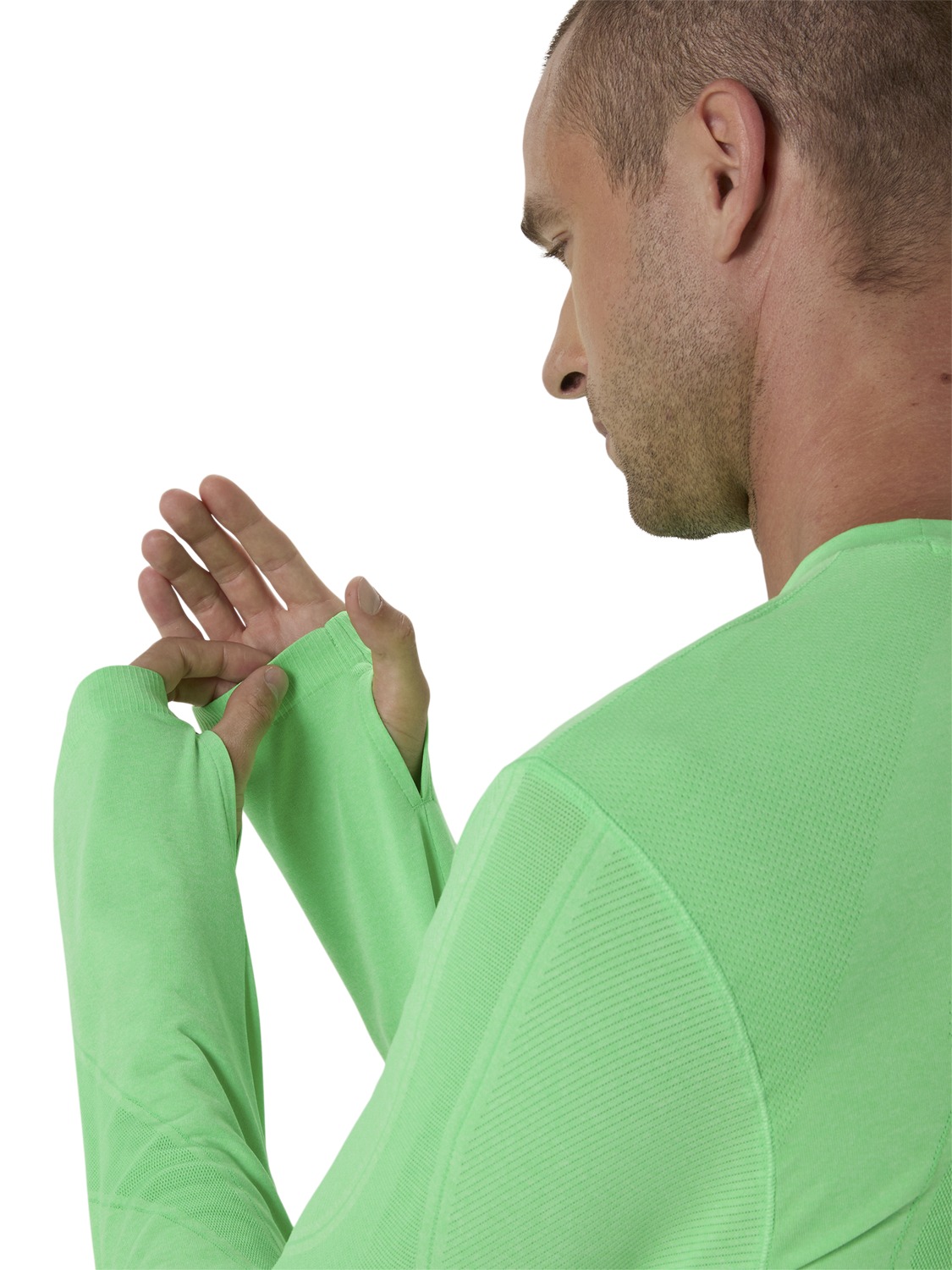 ASICS, M ROAD SEAMLESS LS TOP