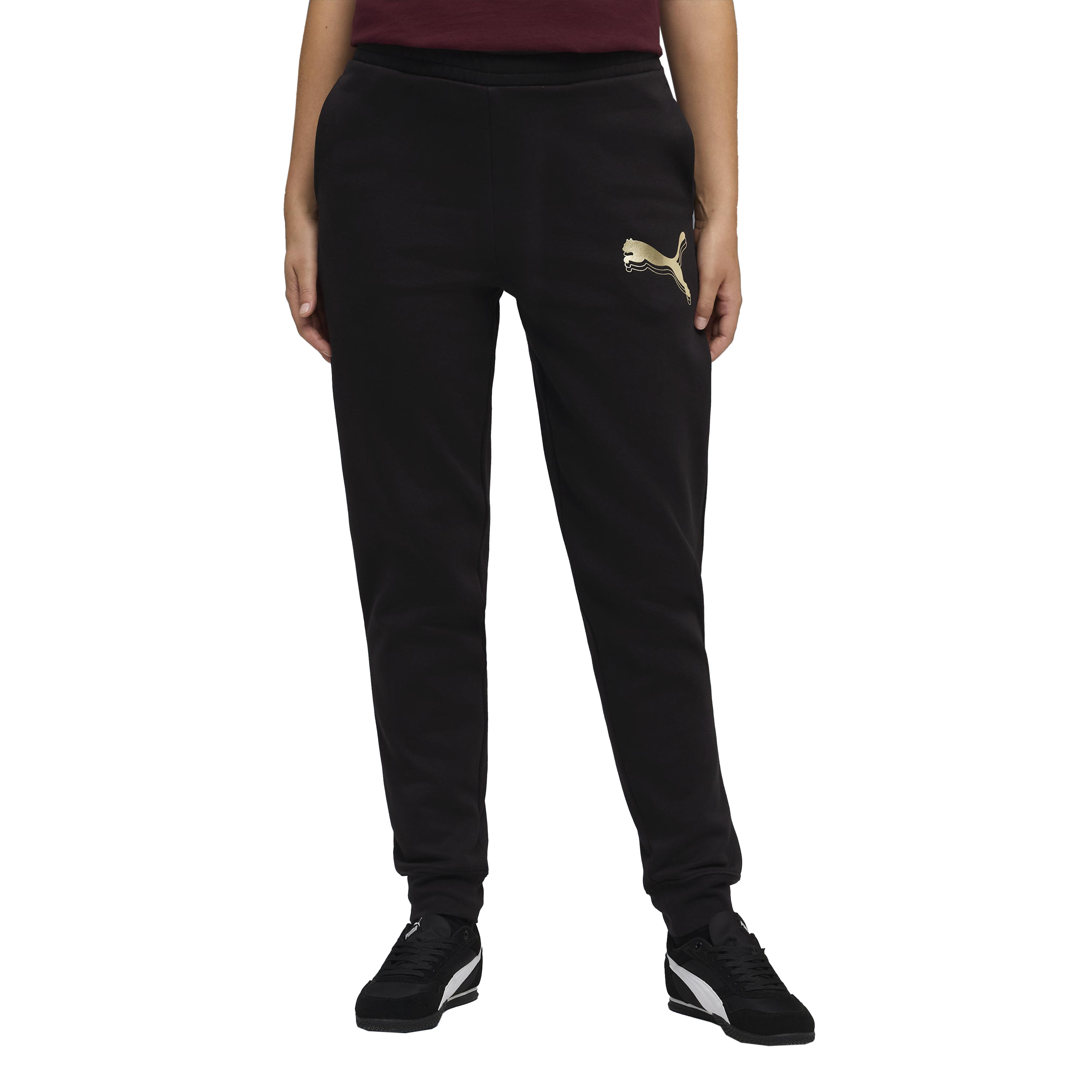 
PUMA, 
Ess Metallic Sweatpants Fl, 
Detail 1
