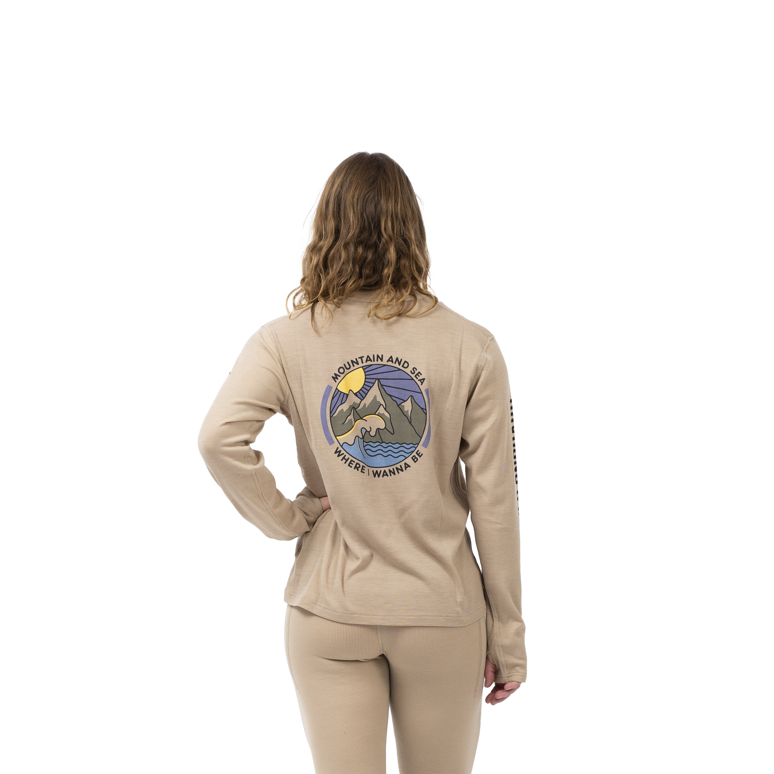 EIVY, W Loose Merino Wool Rib Top