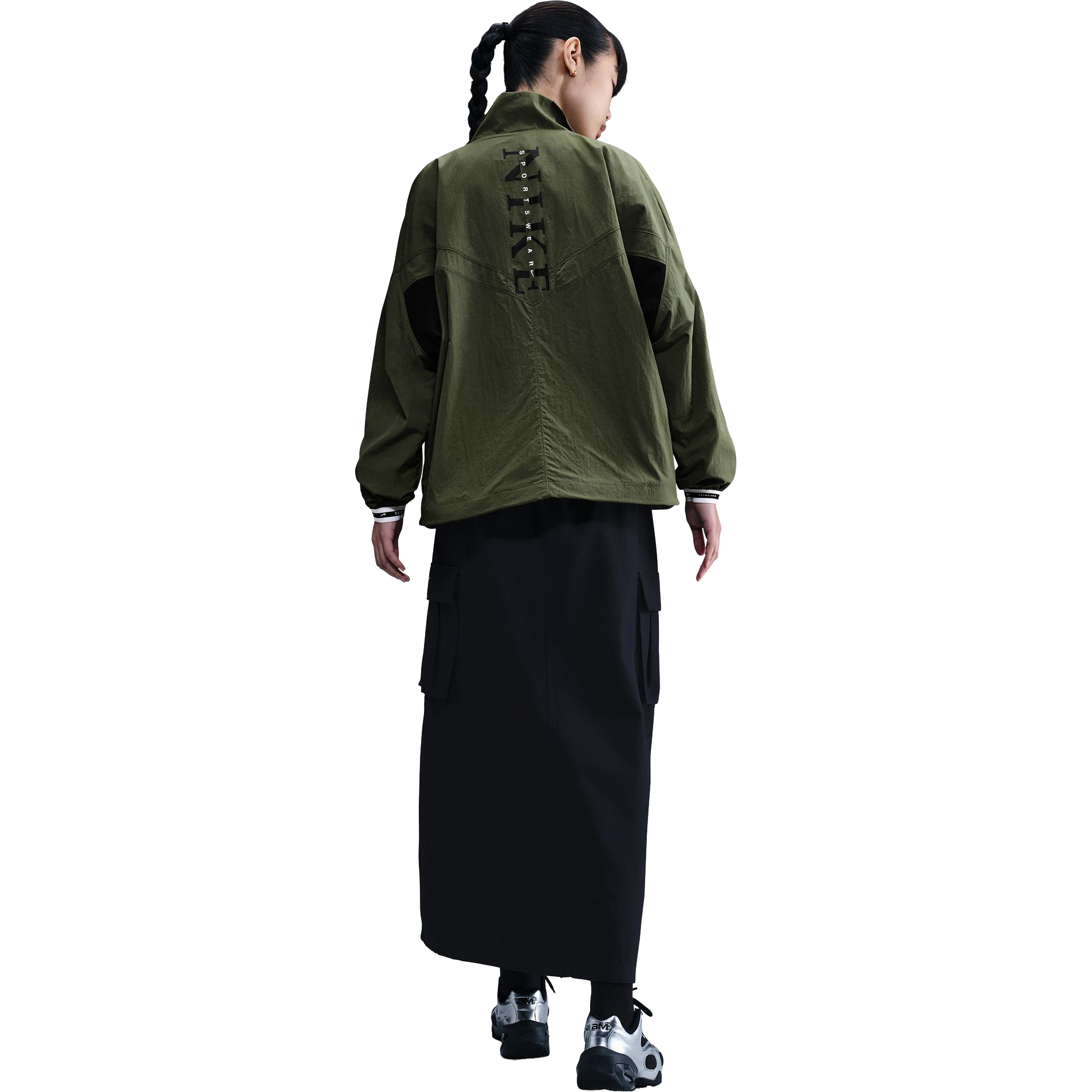 NIKE, W Nsw Jkt Wvn Gls