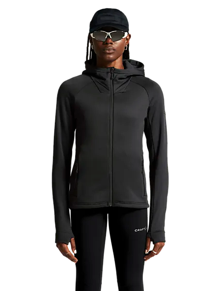 397656104102 CRAFT Adv Explore Power Fleece Hood Jkt W 397656104102 CRAFT Adv Explore Power Fleece Hood Jkt W Model01 Detail
