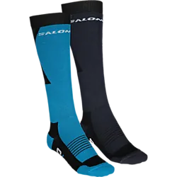 J S/Max Dx+Sx Sock 2p - Black/Turquise Standard Small1x1