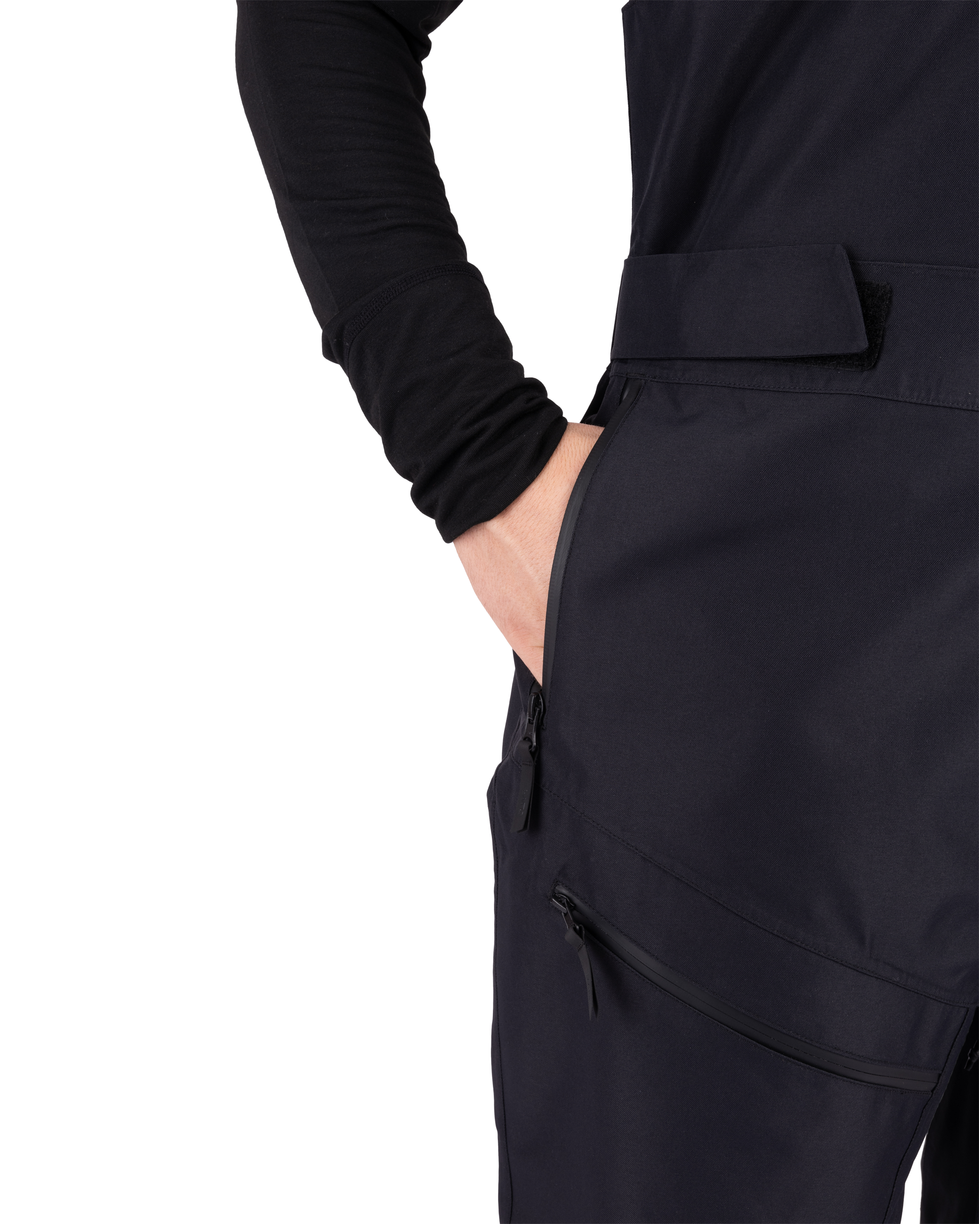 COLOUR WEAR, M Slash Bib Pants