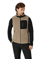 M Bowman Pile Vest - Sand Model01 Small1x1