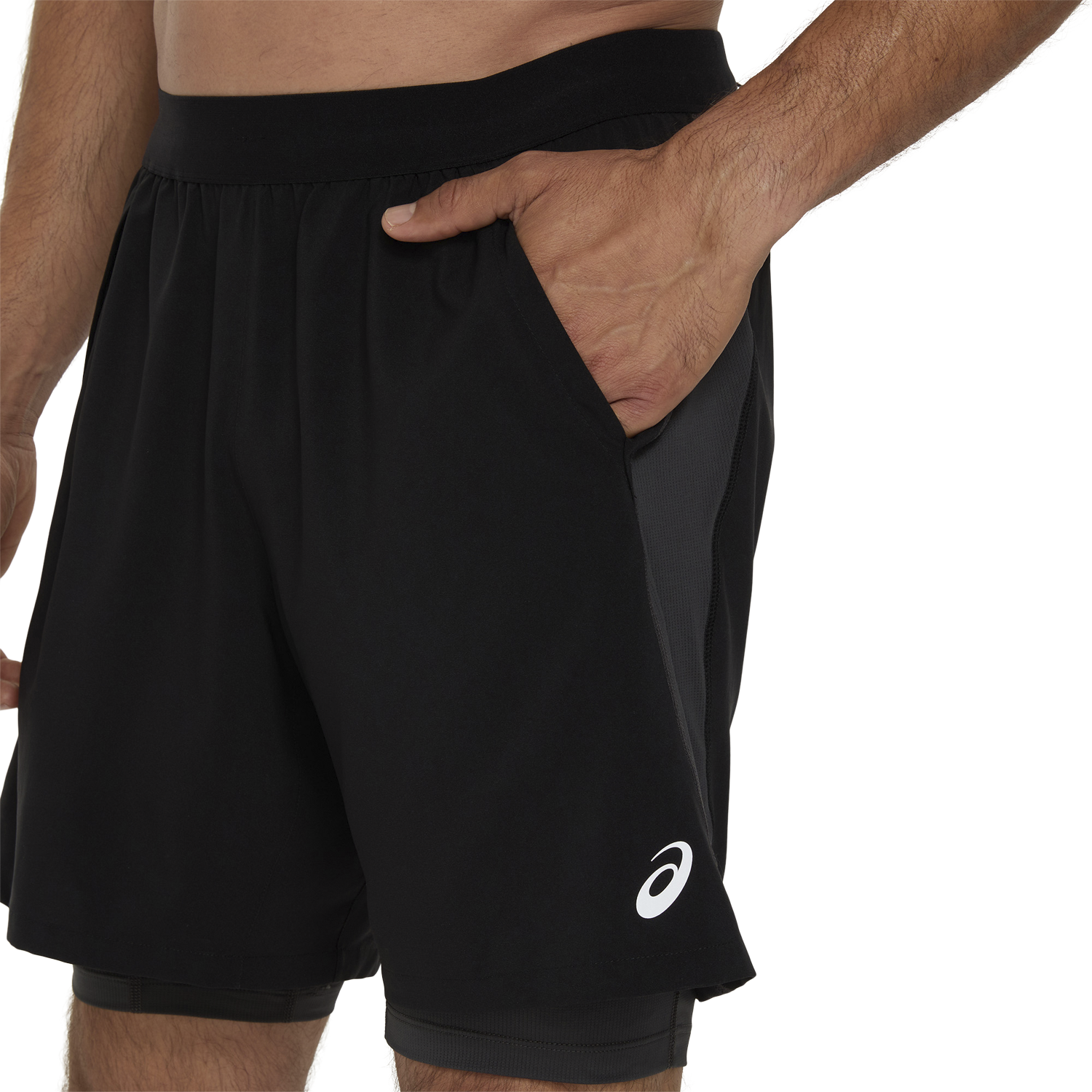 ASICS, ROAD 2N1 7IN SHORT