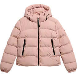 W Hood Sport Puff Jkt - Vintage Blush Standard Small1x1