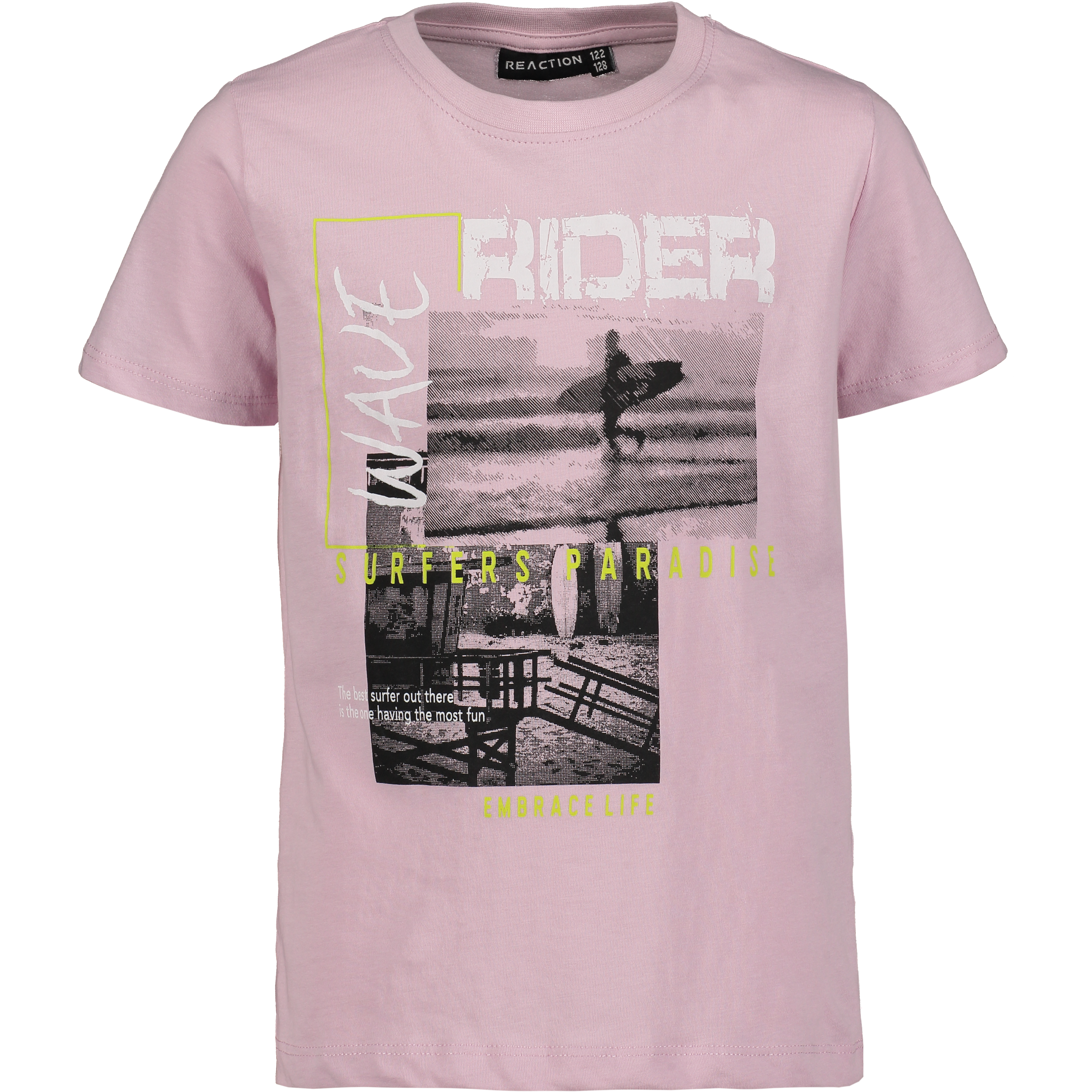 
REACTION, 
So Print Tee B Jr, 
Detail 1
