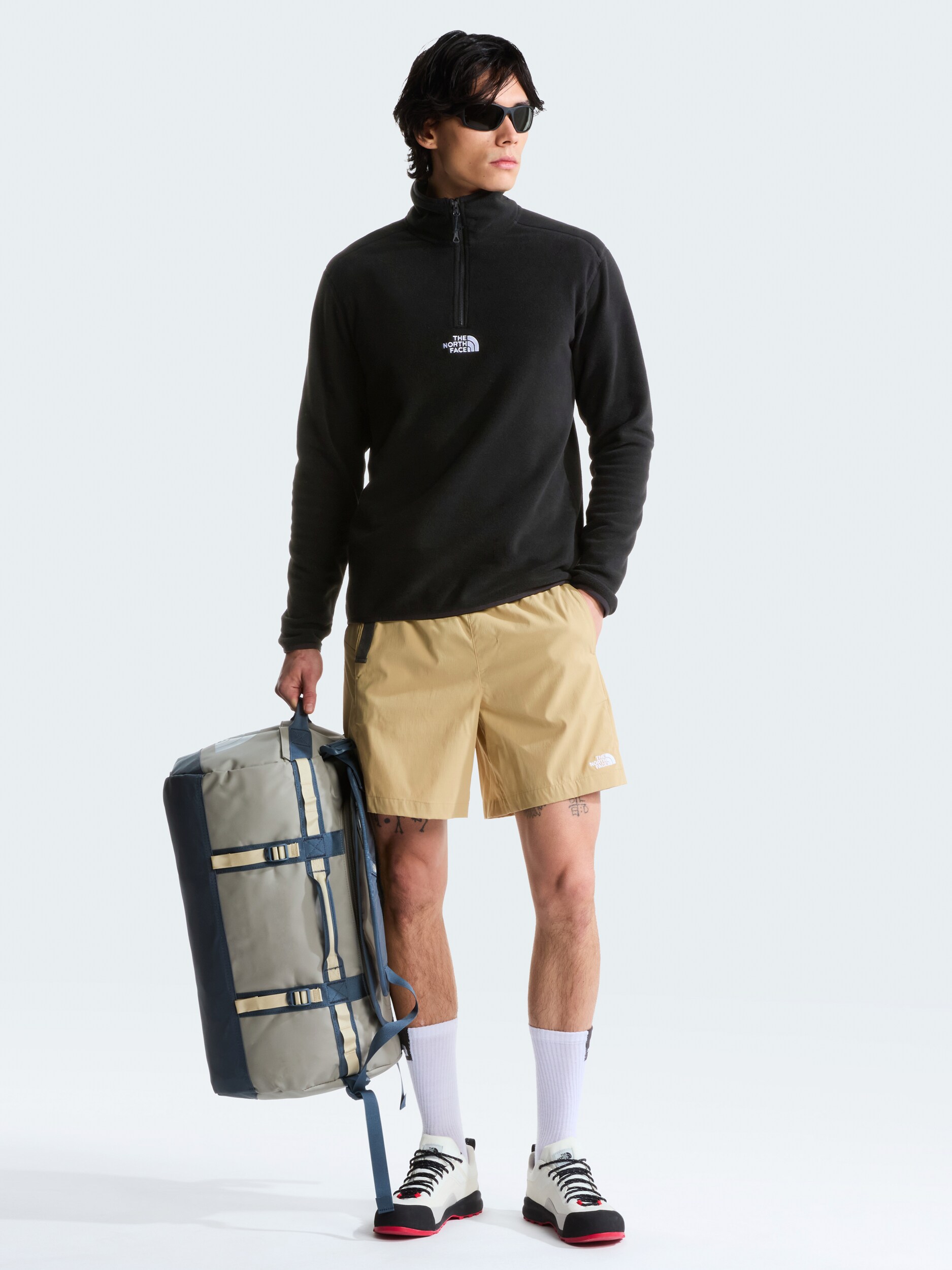 THE NORTH FACE, M GLACIER 1/4 ZIP FLEECE