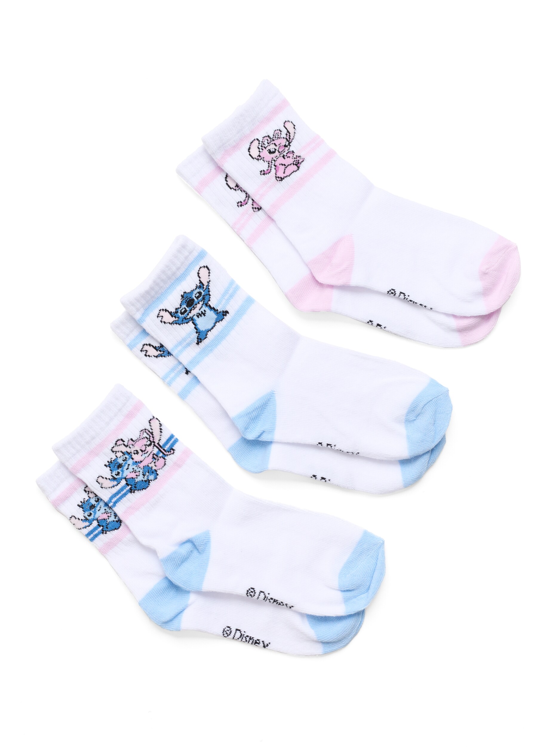 
DISNEY, 
LILO & STITCH 3P SOCKS JR, 
Detail 1
